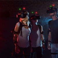 Un laser game VR à l'Aerokart d'Argenteuil