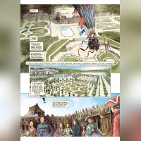 Exposition Versailles dans la bande dessinée au Château de Versailles
