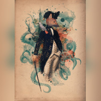 Thérianthropes, l'exposition de Patrick Baud, alias Axolot, à la galerie Time Corp