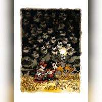 Mickey et les mille Pat, l'exposition gratuite à la galerie Glénat