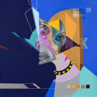 Cyberpunk, l'exposition d'art numérique (NFT) à la galerie Goldshteyn-Saatort