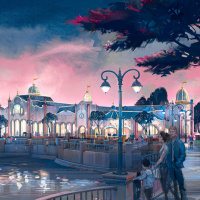 Disneyland Paris : extension des Walt Disney Studios, la zone du lac se dévoile avec un concept art