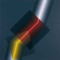 Exposition Horacio Garcia Rossi à la galerie Lélia Mordoch, "Que la lumière soit"