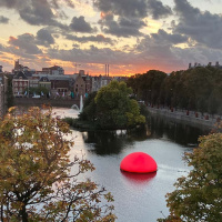 Nuit Blanche 2023 : l'installation 'Sunset in Paris' de Rodrigues & Rijnierse illumine la Seine