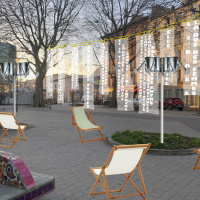 Nuit Blanche 2023 à Montreuil : installation polyphonique sur la Place de la Fraternité (93)