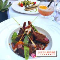 Le menu cajun du Safran à l'Hôtel du Collectionneur