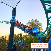 Inauguration de Pégase Express au parc Astérix