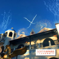 Inauguration de Pégase Express au parc Astérix