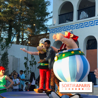 Inauguration de Pégase Express au parc Astérix