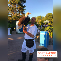 Inauguration de Pégase Express au parc Astérix