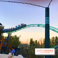 Inauguration de Pégase Express au parc Astérix