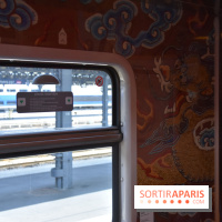 Inauguration du Train des Arts à la gare de l'est