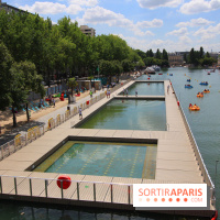 La baignade Bassin de la Villette