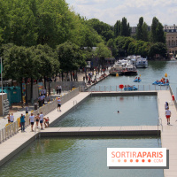 La baignade Bassin de la Villette