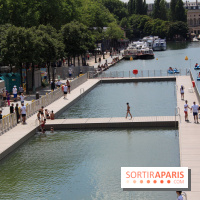La baignade Bassin de la Villette