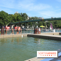 La baignade Bassin de la Villette