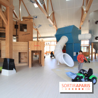 La Ferme et la salle de jeux au Villages Nature