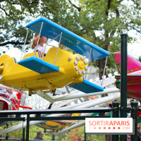 Le Village des Manèges provisoire du Jardin d'Acclimatation