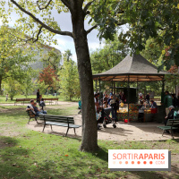 Le Village des Manèges provisoire du Jardin d'Acclimatation