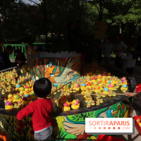 Le Village des Manèges provisoire du Jardin d'Acclimatation