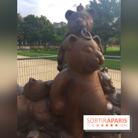 FIAC 2017 au Jardin des Tuileries -  Erik Dietman, Famille Ursini