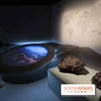 Exposition Météorites au Muséum national d'Histoire naturelle, les photos