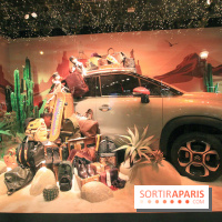 Vitrines de Noël 2017 au Printemps