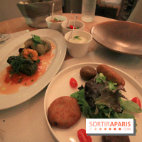 Mézzés chauds et froids de Mavrommatis Passy