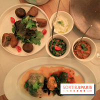 Assiette de dégustation de Mavrommatis Passy