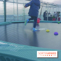 Les trampolines sur la Tour Montparnasse