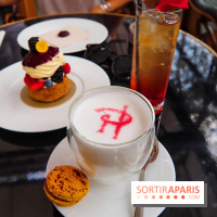 Le 86Champs, le nouveau salon de thé de Pierre Hermé, latte Ispahan