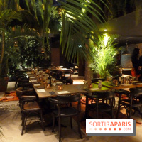 Après, le resto de l'hôtel Kube à l'esprit jungle