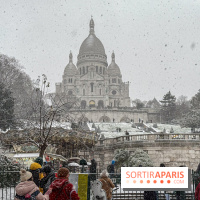 La Neige à Paris - Montmartre