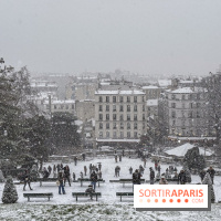 La Neige à Paris - Montmartre