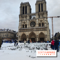La Neige à Paris - Notre Dame de Paris