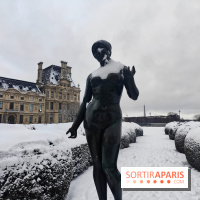 La Neige à Paris - Jardin des Tuileries