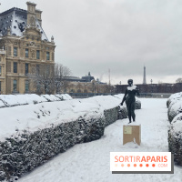 La Neige à Paris - Jardin des Tuileries