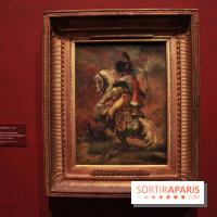 Etude pour "Officier de chasseurs à cheval de la garde impériale chargeant", Théodore Géricault, 1811 - expo Les Hollandais à Paris au Petit Palais