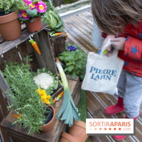 Chasse aux oeufs de Pâques Pierre Lapin au BHV Marais : les photos