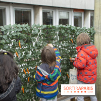 Chasse aux oeufs de Pâques Pierre Lapin au BHV Marais : les photos