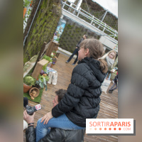 Chasse aux oeufs de Pâques Pierre Lapin au BHV Marais : les photos