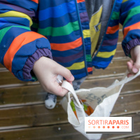 Chasse aux oeufs de Pâques Pierre Lapin au BHV Marais : les photos