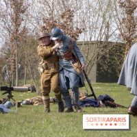 Week-end de reconstitution historique au Musée de la Grande Guerre : les photos