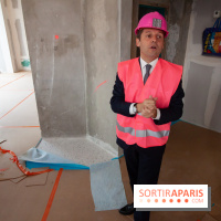 Hôtel Fauchon, visite du chantier
