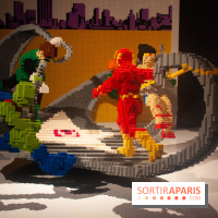 L'exposition LEGO des Super-Heros DC à la Villette