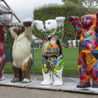 Les oursons géant du Champs de Mars à Paris, Les United Buddy Bears à Paris