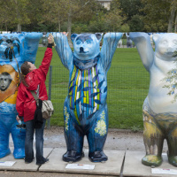 Les oursons géant du Champs de Mars à Paris, Les United Buddy Bears à Paris
