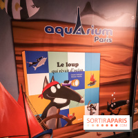 Loup préserve les océans à l'Aquarium de Paris, les photos