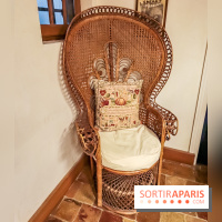 Château de Farcheville, le véritable fauteuil d'Emmanuelle