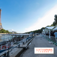 La Guinguette Sohso face à la Tour Eiffel